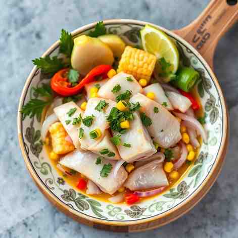 Leche de Tigre Ceviche - Fish Recipe
